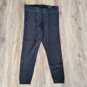 Torrid Leggings Black Knit Warm Pants Size 0 NEW